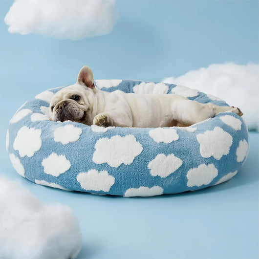 PufFluf™ Donut Dog Bed