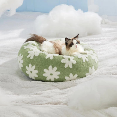 PufFluf™ Donut Dog Bed