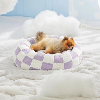 PufFluf™ Donut Dog Bed