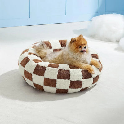 PufFluf™ Donut Dog Bed