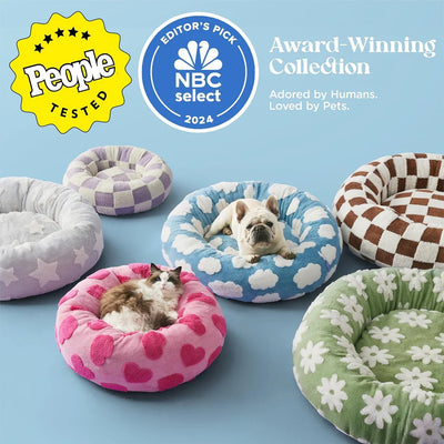 PufFluf™ Donut Dog Bed