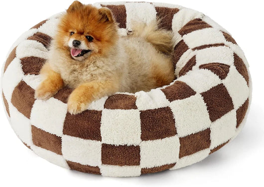 PufFluf™ Donut Dog Bed