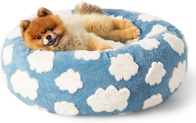 PufFluf™ Donut Dog Bed