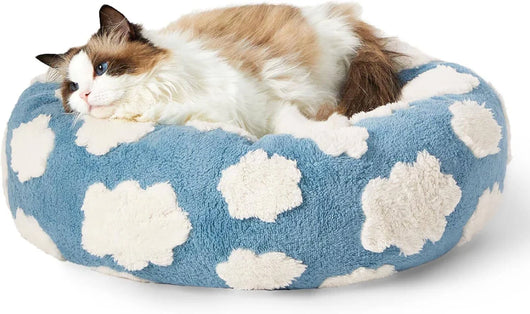 PufFluf™ Donut Dog Bed